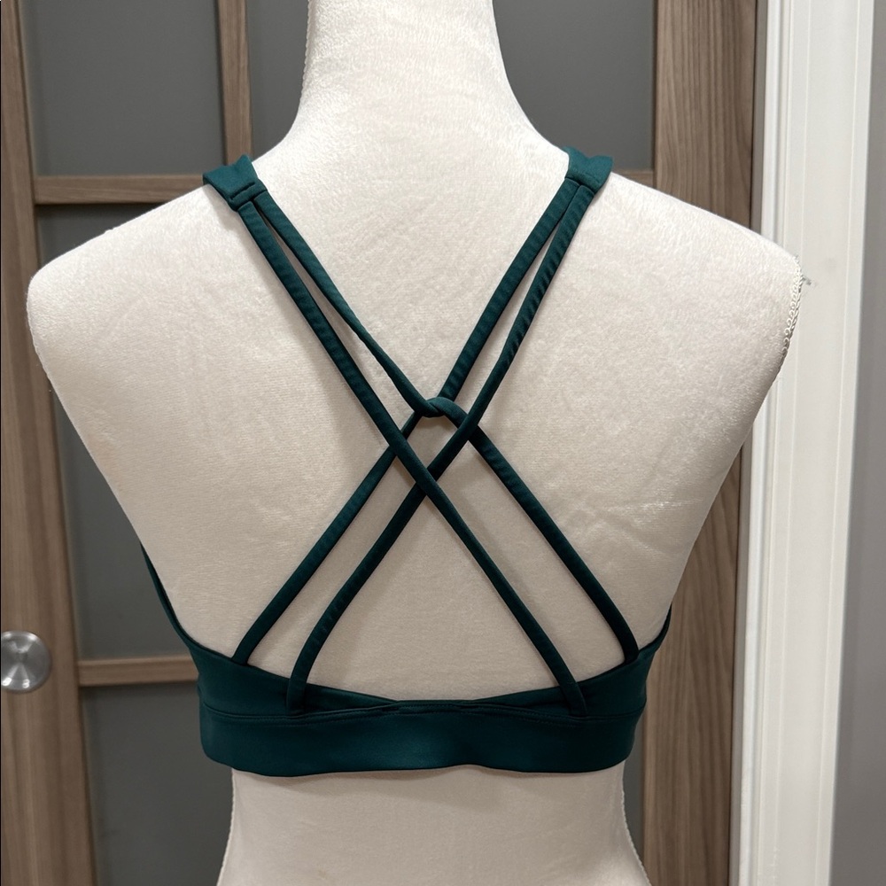 Old Navy Black, Teal, and Coral Sports Bras - Picture 7 of 7